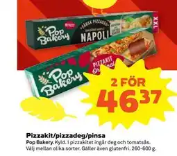 Stora Coop Pizzakit/pizzadeg/pinsa erbjuda