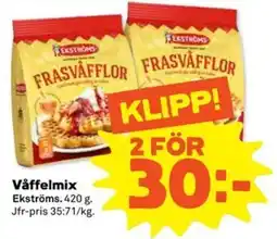 Coop Forum Ekströms Våffelmix erbjuda
