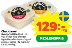 Coop Forum Kvibille Cheddarost erbjuda