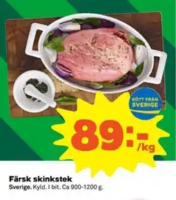 Coop Forum Färsk skinkstek erbjuda
