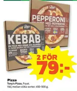 Coop Forum Tony's Pizza erbjuda