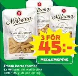 Coop Forum La Molisana Pasta korta former erbjuda
