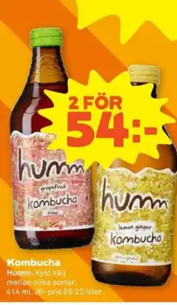 Coop Forum Humm Kombucha erbjuda