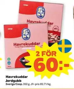 Coop Forum Coop Havrekuddar Jordgubb erbjuda