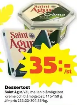 Coop Forum Saint Agur Dessertost erbjuda