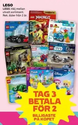 Coop Forum LEGO erbjuda