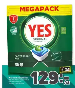 Coop Forum YES Maskindisktabletter erbjuda