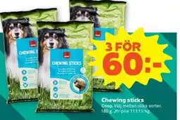 Coop Forum Coop Chewing sticks erbjuda