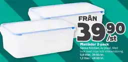 Coop Forum Matlådor 2-pack erbjuda