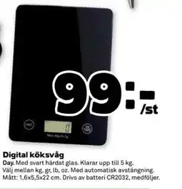 Coop Forum Digital köksvåg erbjuda