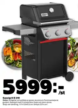 Coop Forum Weber Gasolgrill E-310 erbjuda