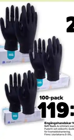 Coop Forum Engångshandskar 100-pack erbjuda