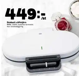 Coop Forum Wilfa Dubbelt våffeljärn erbjuda