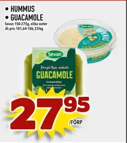 Rinkeby Matcenter Sevan Hummus • Guacamole erbjuda