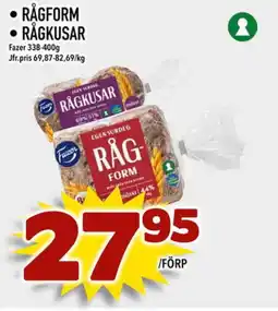 Rinkeby Matcenter Fazer Rågform • Rågkusar erbjuda