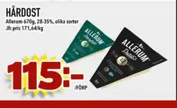 Rinkeby Matcenter Allerum Hårdost erbjuda