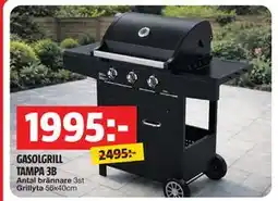 Bauhaus GASOLGRILL TAMPA 3B erbjuda