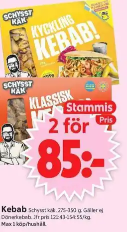 ICA Supermarket Kebab erbjuda
