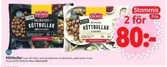 ICA Supermarket Köttbullar erbjuda