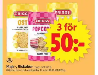 ICA Supermarket Majs-, Riskakor erbjuda