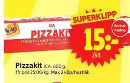 ICA Supermarket Pizzakit erbjuda