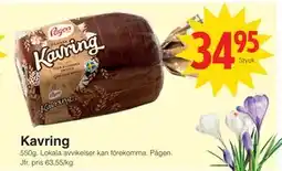 Matöppet Kavring erbjuda