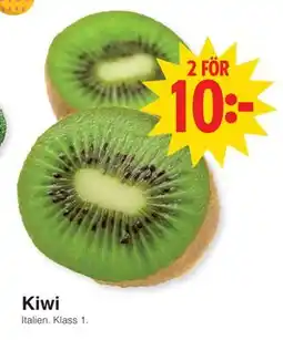 Matöppet Kiwi erbjuda