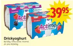 Matöppet Drickyoghurt erbjuda