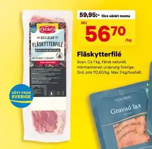 City Gross Fläskytterfilé erbjuda