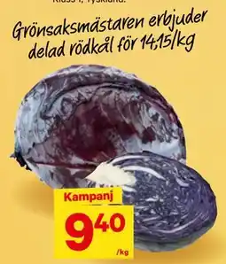 City Gross delad rödkål erbjuda