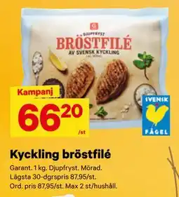 City Gross Kyckling bröstfilé erbjuda