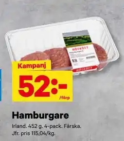 City Gross Hamburgare erbjuda