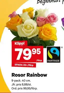 City Gross Rosor Rainbow erbjuda