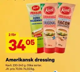 City Gross Amerikansk dressing erbjuda