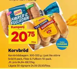 City Gross Korvbröd erbjuda