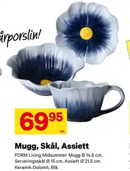 City Gross Mugg, Skål, Assiett erbjuda