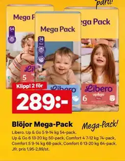 City Gross Blöjor Mega-Pack erbjuda