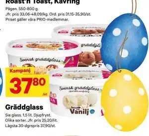 City Gross Gräddglass erbjuda