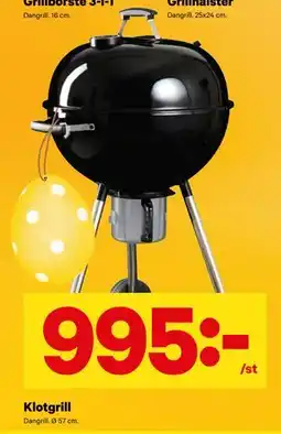 City Gross Klotgrill erbjuda