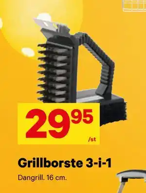 City Gross Grillborste 3-i-1 erbjuda