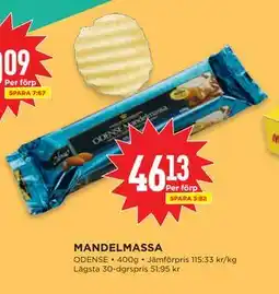 Willys MANDELMASSA erbjuda