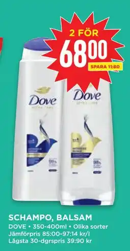 Willys SCHAMPO, BALSAM erbjuda