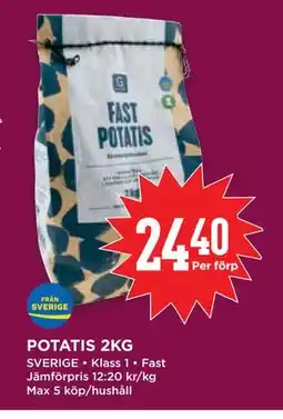 Willys POTATIS 2KG erbjuda