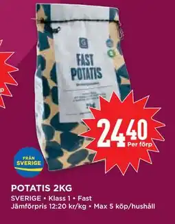 Willys Hemma POTATIS 2KG erbjuda