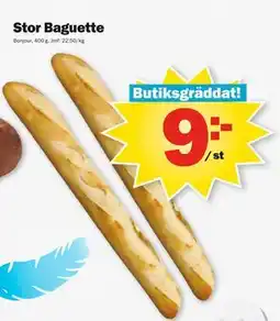 Pekås Stor Baguette erbjuda