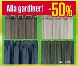 ÖoB Alla gardiner! erbjuda