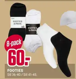 ÖoB FOOTIES erbjuda
