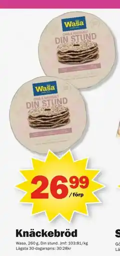 Pekås Knäckebröd erbjuda