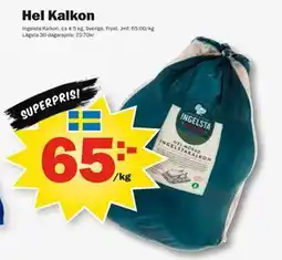 Pekås Hel Kalkon erbjuda