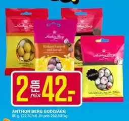 ÖoB ANTHON BERG GODISÄGG erbjuda